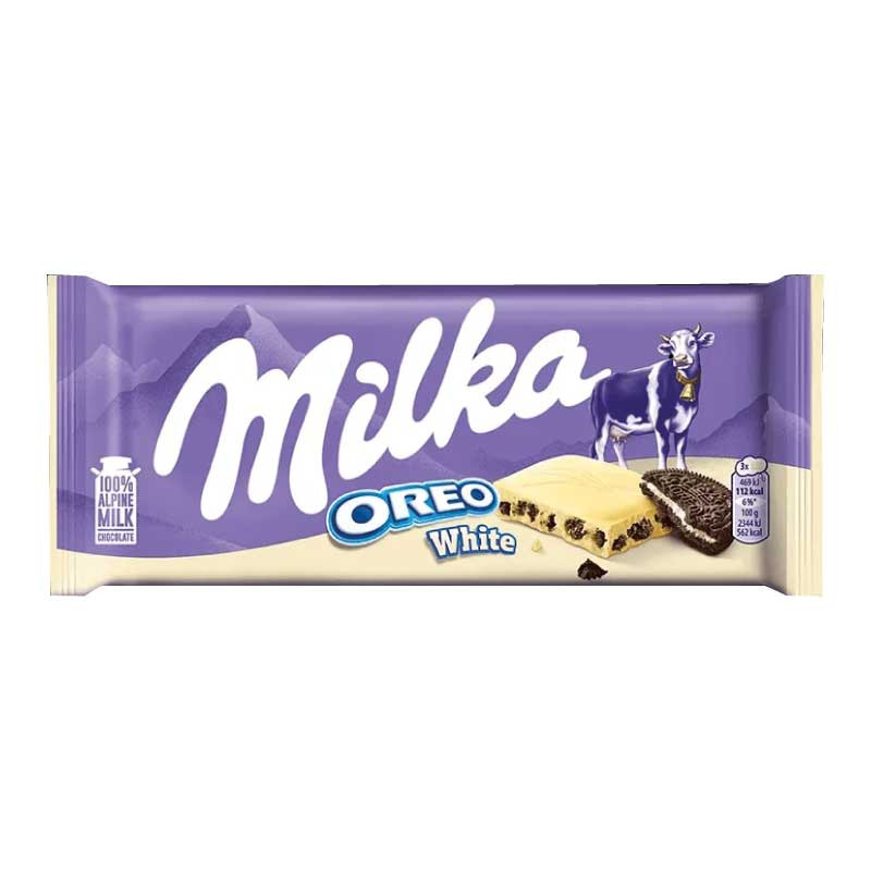 Tableta Milka Oreo Blanco 100gx22ud