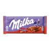 Tableta Milka Daim con trozos de caramelo - Pack de 22 unidades