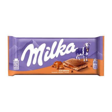 Tableta Milka Caramelo 100gx23ud