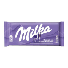 Tableta Milka chocolate con leche 100g caja con 24ud