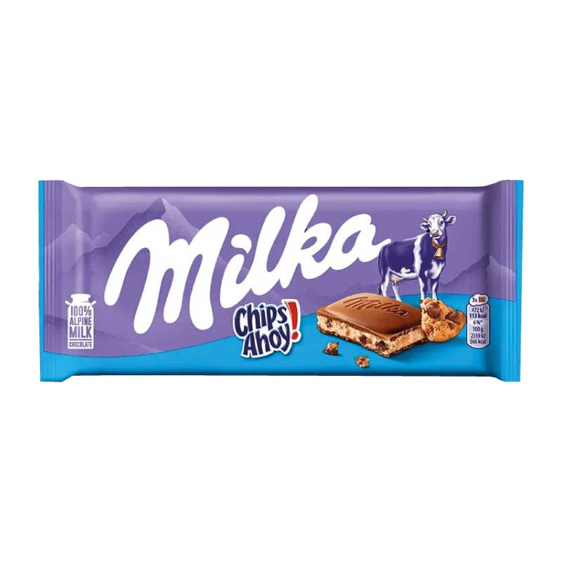 Tableta Milka Chips Ahoy 100gx22